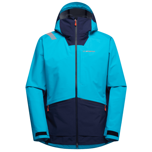 Jachetă La Sportiva CHASER EVO SHELL Jacket Men Tropic Blue/Deep Sea