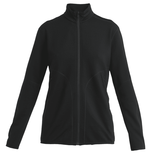 Hanorac Icebreaker Merino 560 Realfleece™ Elemental LS Zip Women Black