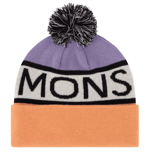 Căciuli Mons Royale McCloud Pom Pom Merino Beanie Lupin / Punch / White