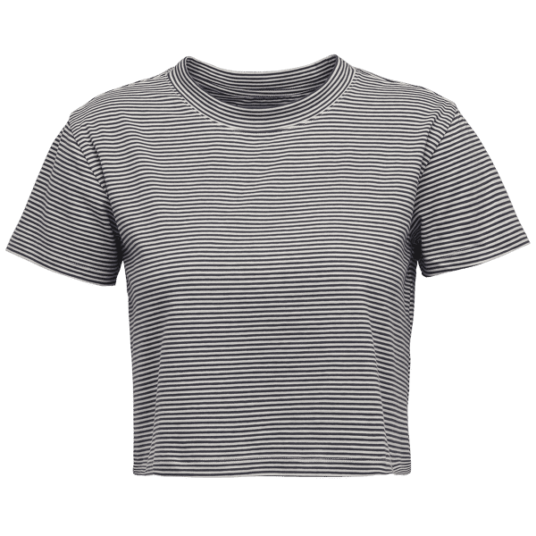 Tricou cu mânecă scurtă Black Diamond BD Stripe SS Tee Women Off White-Charcoal