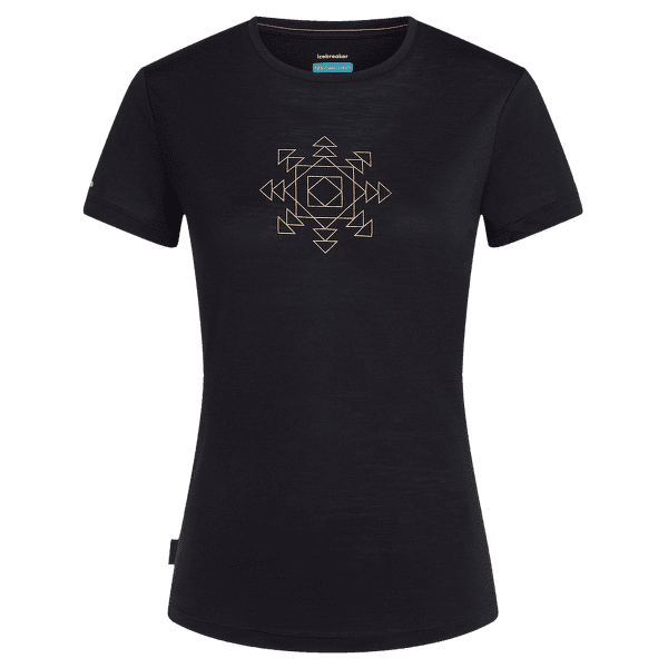 Tricou cu mânecă scurtă Icebreaker Merino Blend 125 Cool-Lite™ Sphere SS Tee Fusion Women BLACK
