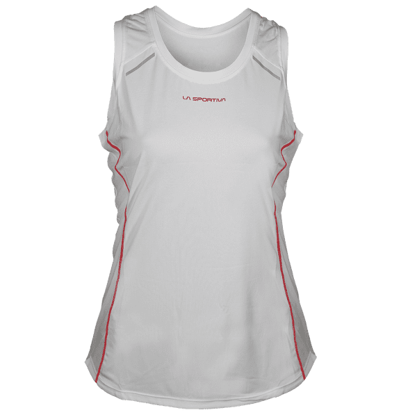 Maiou La Sportiva TRACER TANK Women Chalk/Hibiscus