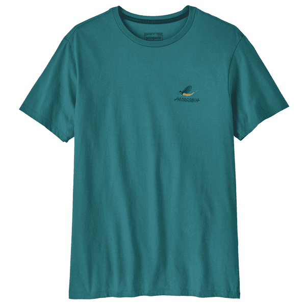 Tricou cu mânecă scurtă Patagonia Buggy Organic T-Shirt Wetland Blue