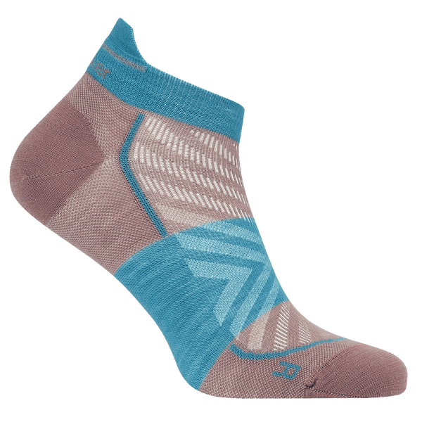 Șosete Icebreaker Merino Run+Ultralight Micro Women SUMMIT/TOPAZ