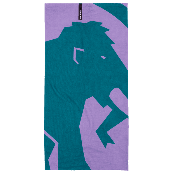 Bandă pentru gât Mammut Mammut Neck Gaiter Logo 40323 deep teal-lavandin