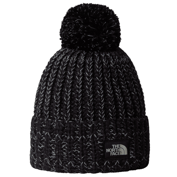 Căciuli The North Face COZY CHUNKY CABIN BEANIE TNF BLACK/WHITE DUNE