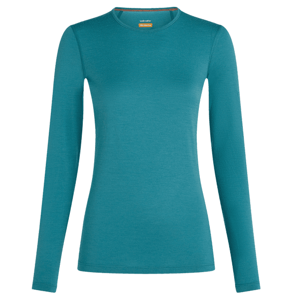 Tricou cu mânecă lungă Icebreaker Oasis LS Crewe Women (104375) TOPAZ