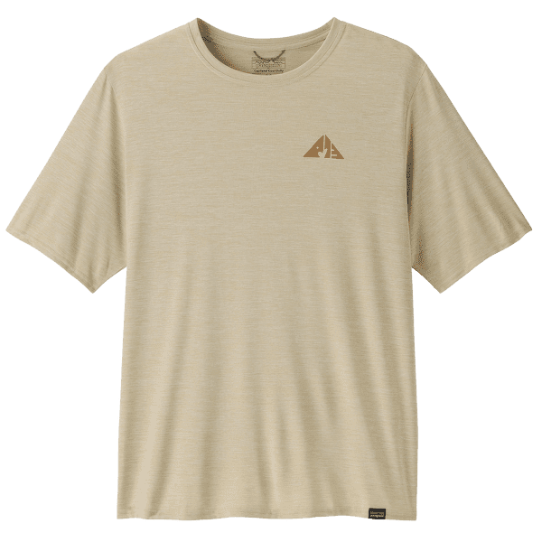 Tricou cu mânecă scurtă Patagonia Cap Cool Daily Graphic Shirt Lands Men Driftways: Pumice X-Dye