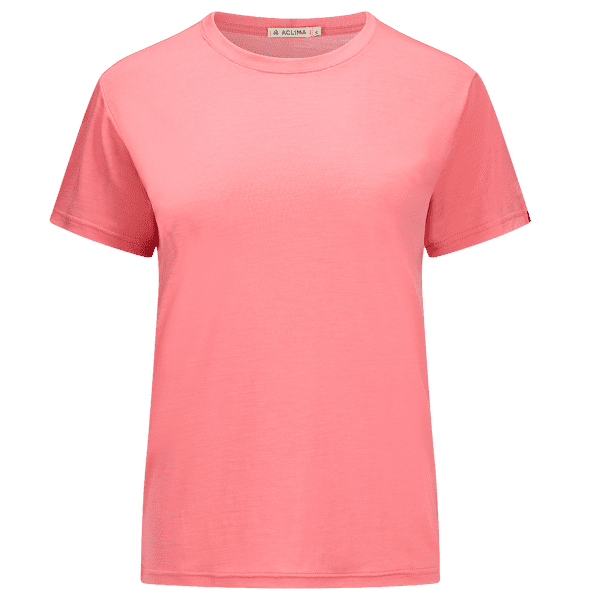 Tricou cu mânecă scurtă Aclima LightWool classic tee Women Sun Kissed Coral