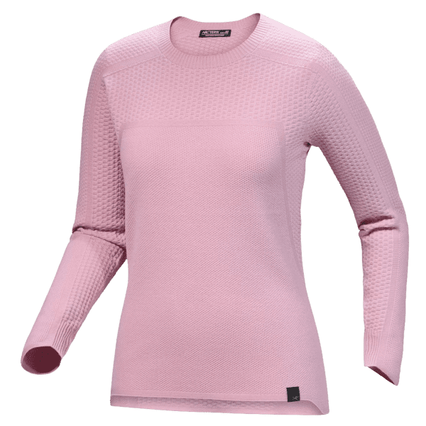 Tricou cu mânecă lungă Arcteryx Hallam Merino Wool Crew Women Bliss