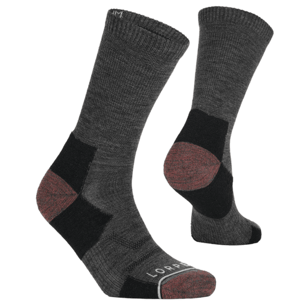 Șosete Lorpen Merino Hike Light Crew Women 5775 WHALES GREY