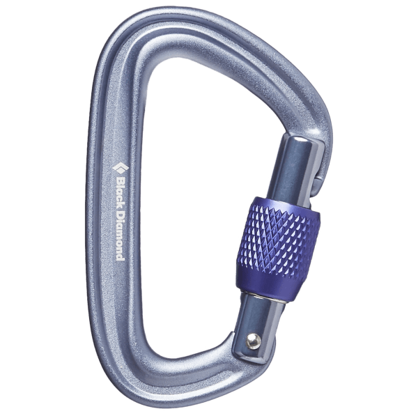 Carabină Black Diamond LITEFORGE SCREWGATE Gray