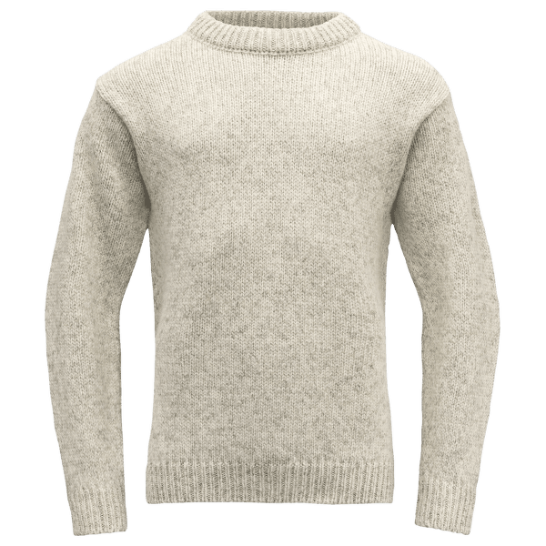 Pulover Devold Nansen Sweater Crew Neck 770A GREY MELANGE