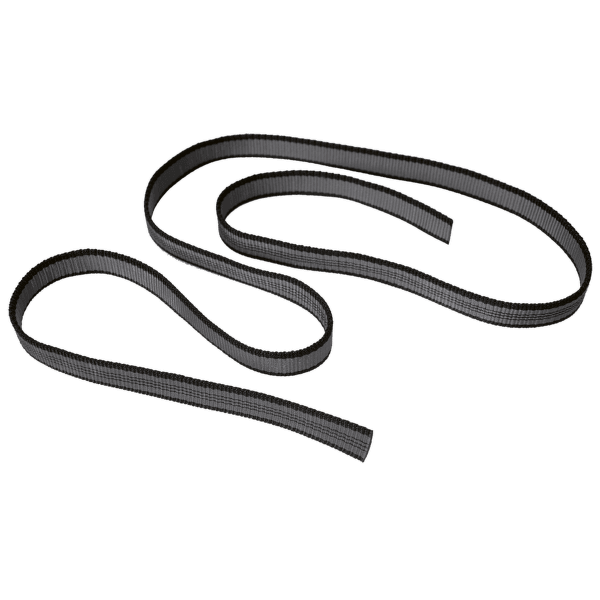 Curea Rock Empire Lanyard Y PA 20 mm/150 cm - blbý popis černá 008