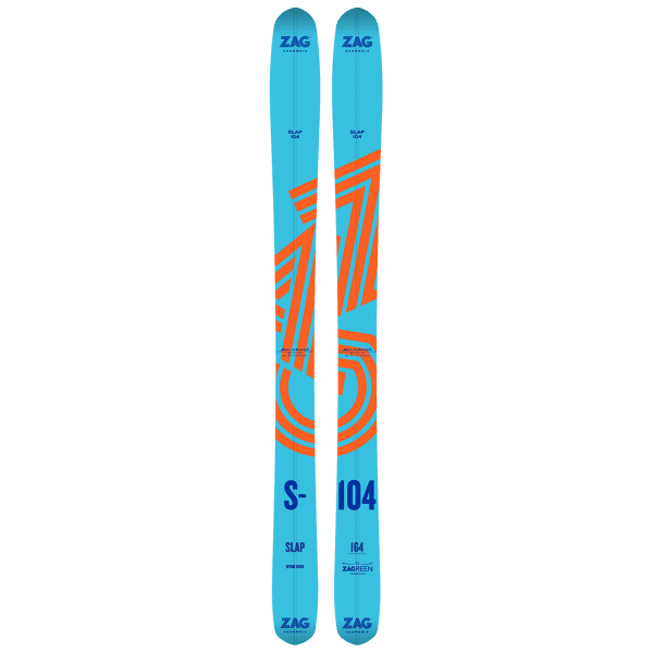 Schi Zag SLAP 104 LADY LIGHT BLUE/ORANGE