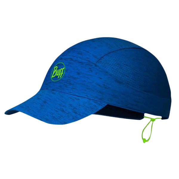Capac Buff PACK RUN CAP Patterned AZURE BLUE HTR