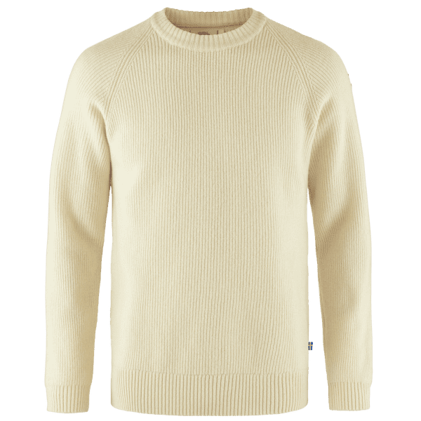 Pulover Fjällräven Övik Rib Sweater Men Chalk White