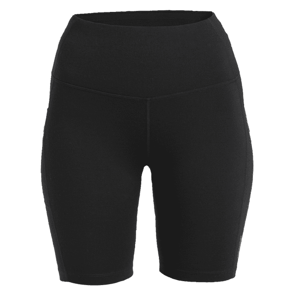 Pantaloni scurți Icebreaker Merino 260 Fastray II 8 inch High Rise Shorts Women Black