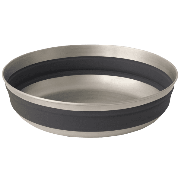 Bol Sea to Summit Detour Stainless Steel Collapsible Bowl - L Beluga Black