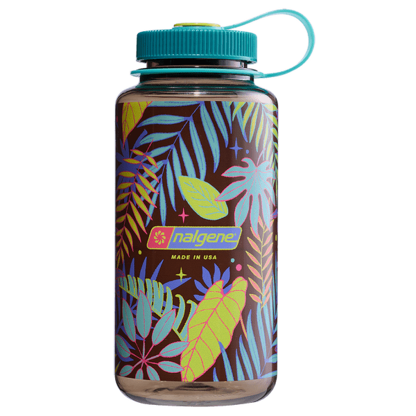 Sticlă Nalgene Wide Mouth 1000 ml Woodsman/Botanical Ferns