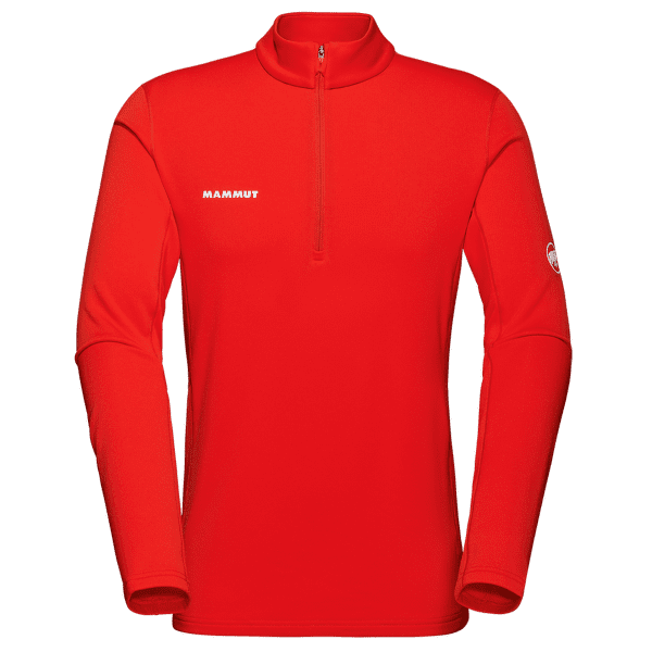 Pulover (închidere 3/4) Mammut Aenergy ML Half Zip Pull Men 3778 mammut red