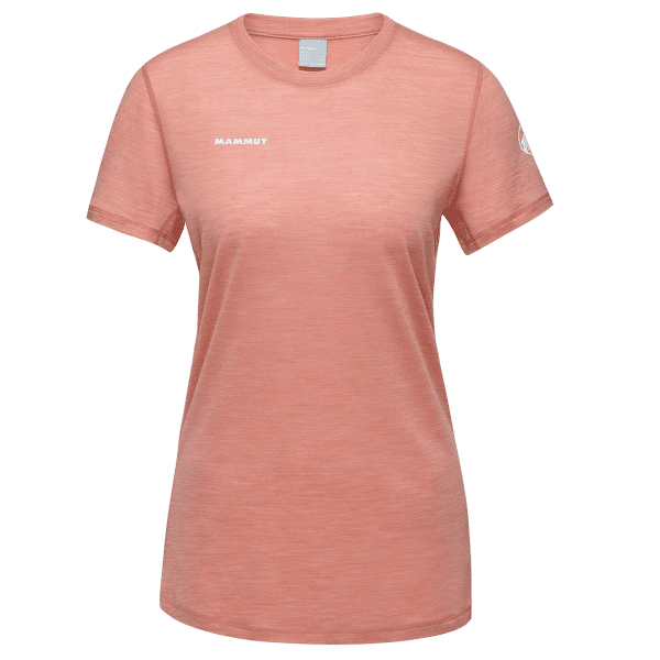 Tricou cu mânecă scurtă Mammut Tree Wool FL T-Shirt Women quartz dust melange