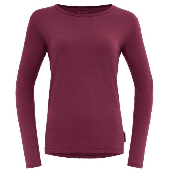 Tricou cu mânecă lungă Devold Jakta Merino 200 Shirt Women 740A Beetroot