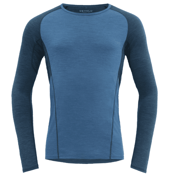 Tricou cu mânecă lungă Devold Running Shirt Men 258A Blue
