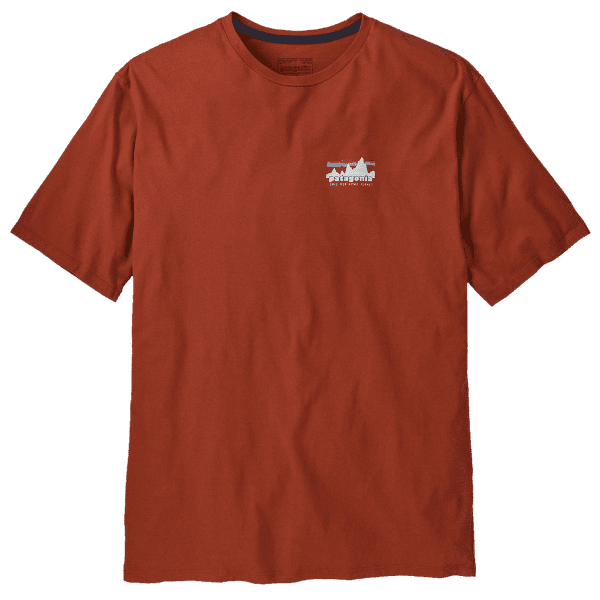 Tricou cu mânecă scurtă Patagonia 73 Skyline Organic T-Shirt Men Burnished Red