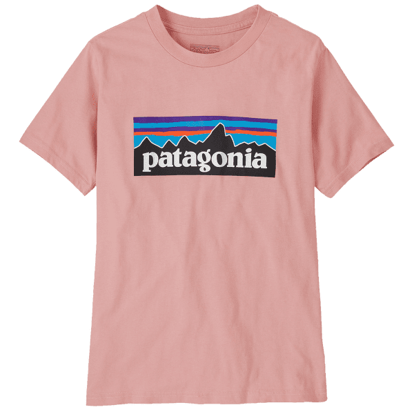 Tricou cu mânecă scurtă Patagonia P-6 Logo T-Shirt Mallow Pink