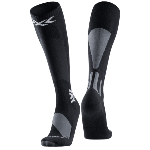 Șosete pentru genunchi X-Bionic X-SOCKS® SKI DISCOVER MERINO OTC X Black/Grey