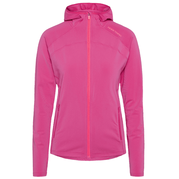 Hanorac Kari Traa MIJA HOODED FLEECE BRIGHT PINK