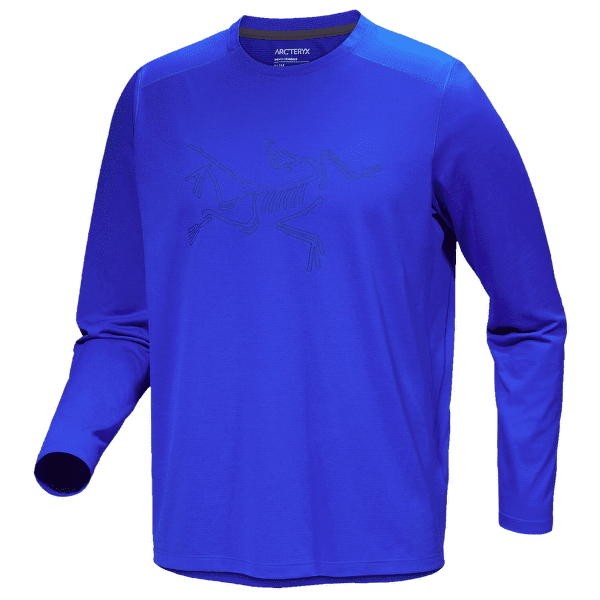 Tricou cu mânecă lungă Arcteryx Cormac Logo LS Men Vitality Heather