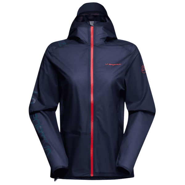 Jachetă La Sportiva ETHEREAL PRO JKT Women Deep Sea/Cherry Tomato