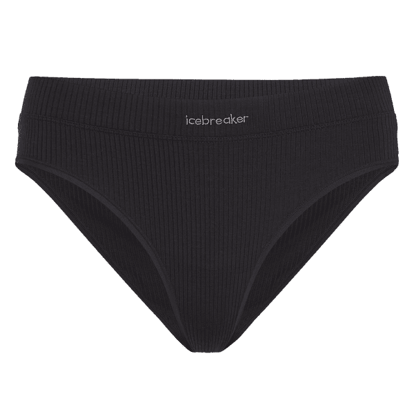Chiloți Icebreaker Merino Blend Rib Lotus Hipster Women BLACK