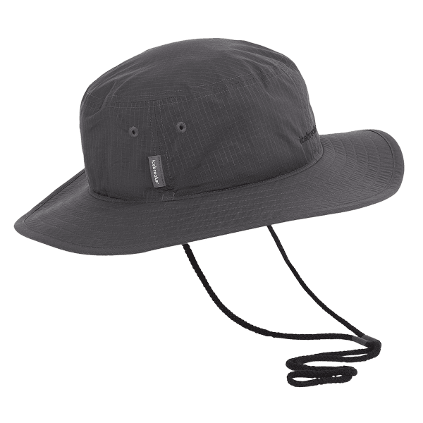 Pălărie Icebreaker Unisex Shell+™ Cotton Windbreaker Wide-Brim Hat OBSIDIAN