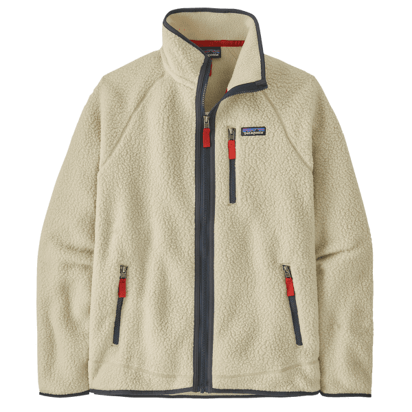 Hanorac Patagonia Retro Pile Jacket Men Pelican w/Smolder Blue