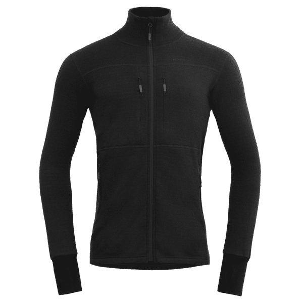 Hanorac Devold Egga Grid Merino Jacket Men 960A CAVIAR