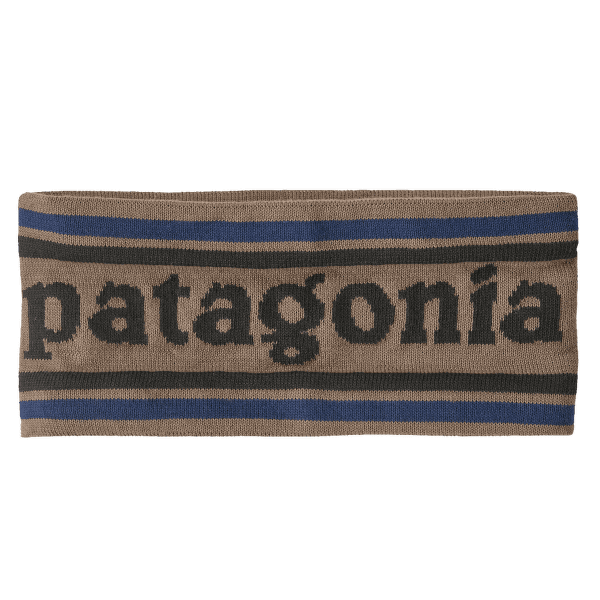 Bandă pentru cap Patagonia Powder Town Headband Park Stripe: Marlow Brown