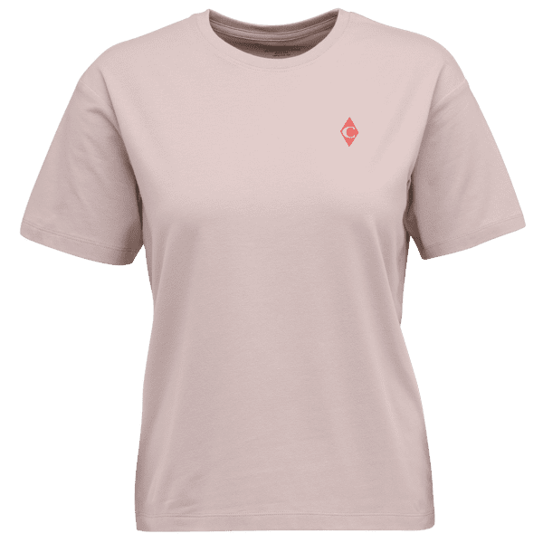 Tricou cu mânecă scurtă Black Diamond Dragon SS Tee Women Pale Mauve