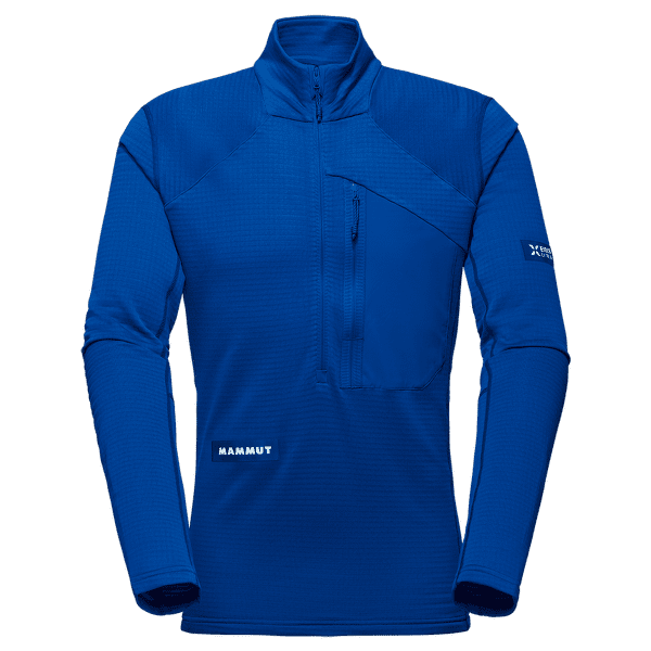 Tricou cu mânecă lungă Mammut Eiger Nordwand Advanced FL Half Zip Pull Men 50643 eiger blue