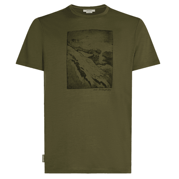 Tricou cu mânecă scurtă Icebreaker Merino 150 Tech Lite SS Tee Summit Men LODEN