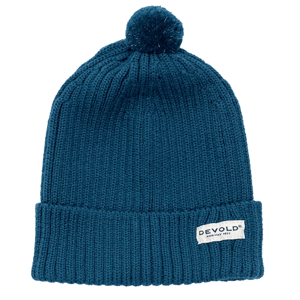 Căciuli Devold Skolma Merino Beanie Kid 422A Flood