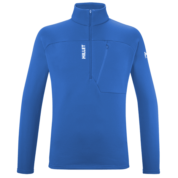 Pulover Millet SENECA FLEECE POLLOVER ZIP MEN ICON BLUE