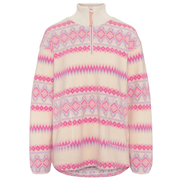 Pulover Kari Traa RUTHIE MIDLAYER HZ BJERK/LIGHT BEIGE