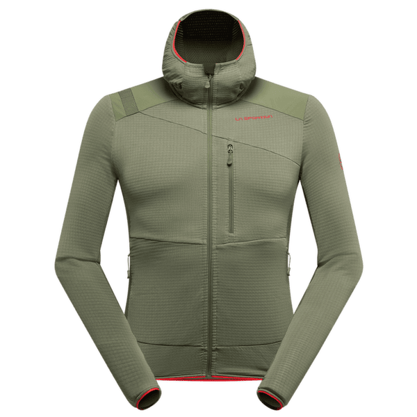 Hanorac La Sportiva AEQUILIBRIUM THERMAL HOODY Men Cypress/Mountain Red