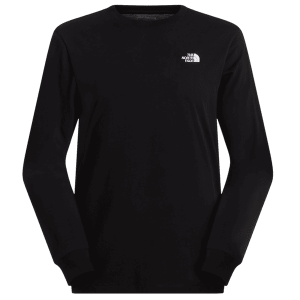 Tricou cu mânecă lungă The North Face Evolution Simple Dome Regular Long Sleeve Men TNF BLACK