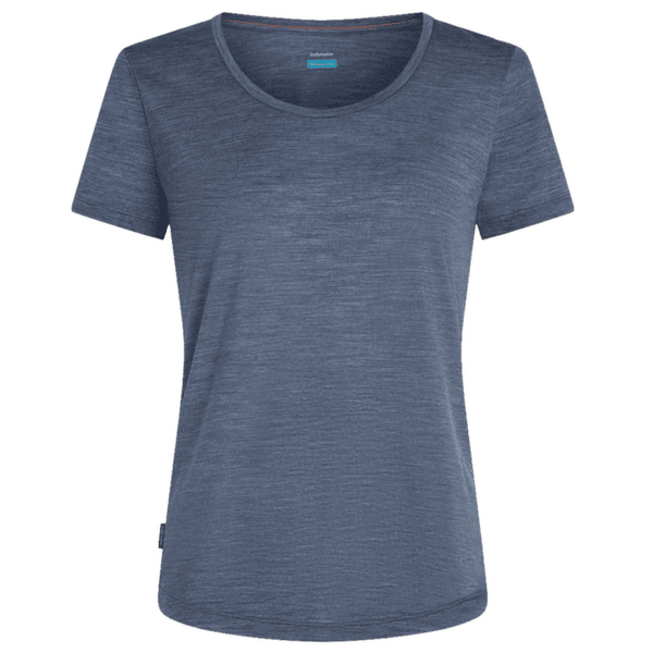 Tricou cu mânecă scurtă Icebreaker Merino 125 Cool-Lite Sphere SS Scoop Tee Women DAWN HTHR