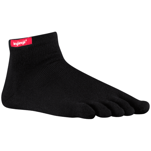 Șosete Injinji Sport Original Weight Mini Crew Coolmax BLACK
