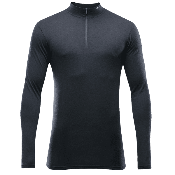Tricou cu mânecă lungă Devold Breeze Half Zip Neck Men 950A BLACK